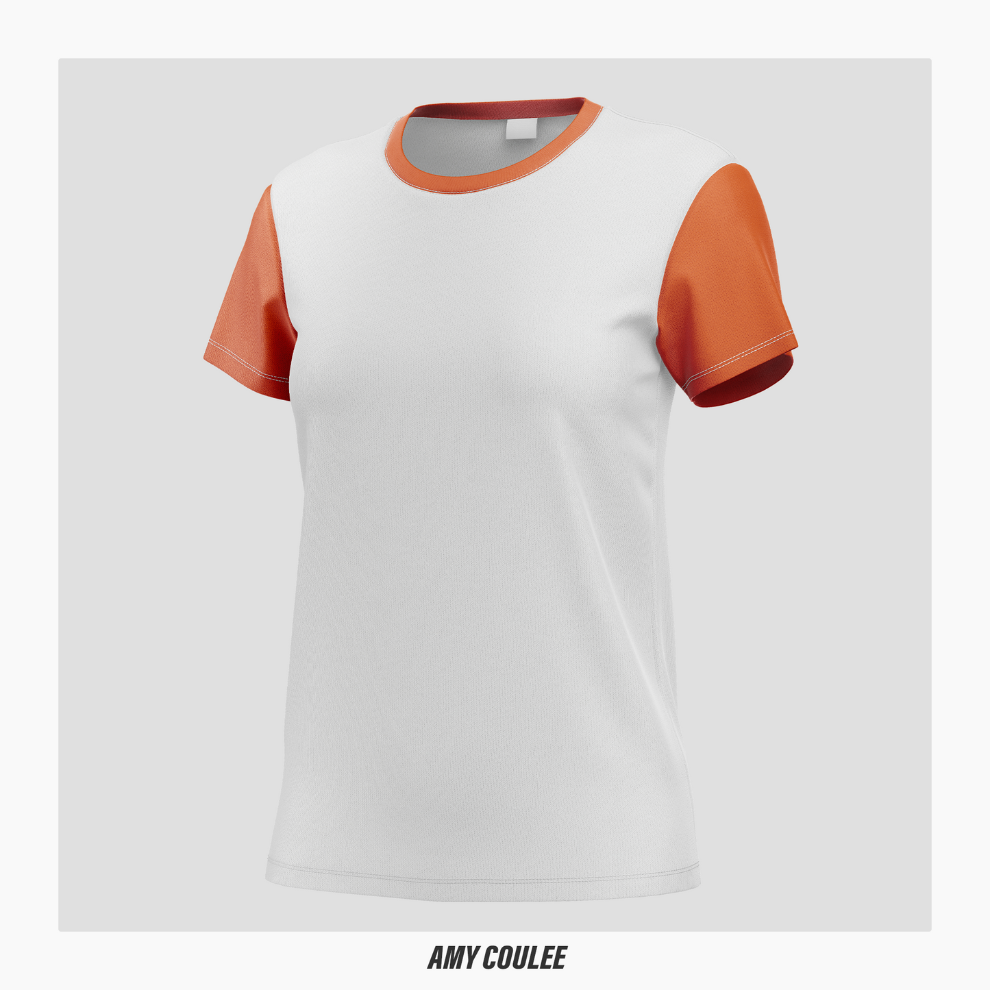 Colorblock short-sleeved T-shirt